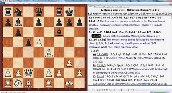 game cờ vua - ChessBase