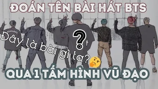 game trắc nghiệm - Đoán thành viên BTS